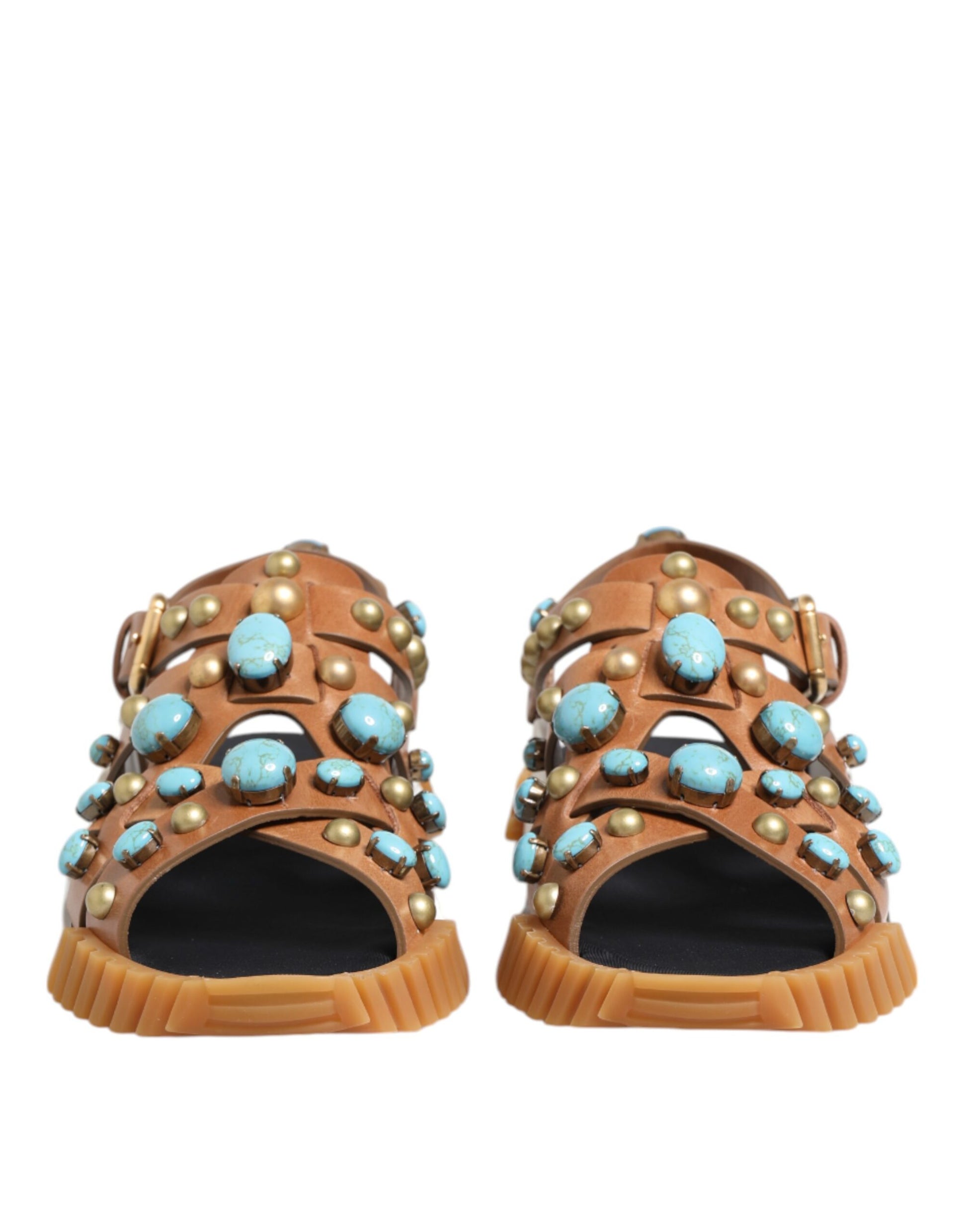 Dolce & Gabbana Brown Flat for Men alternate view