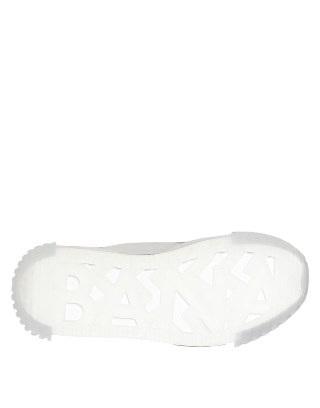 Dolce & Gabbana Silver Low Top Sneakers for Men side view