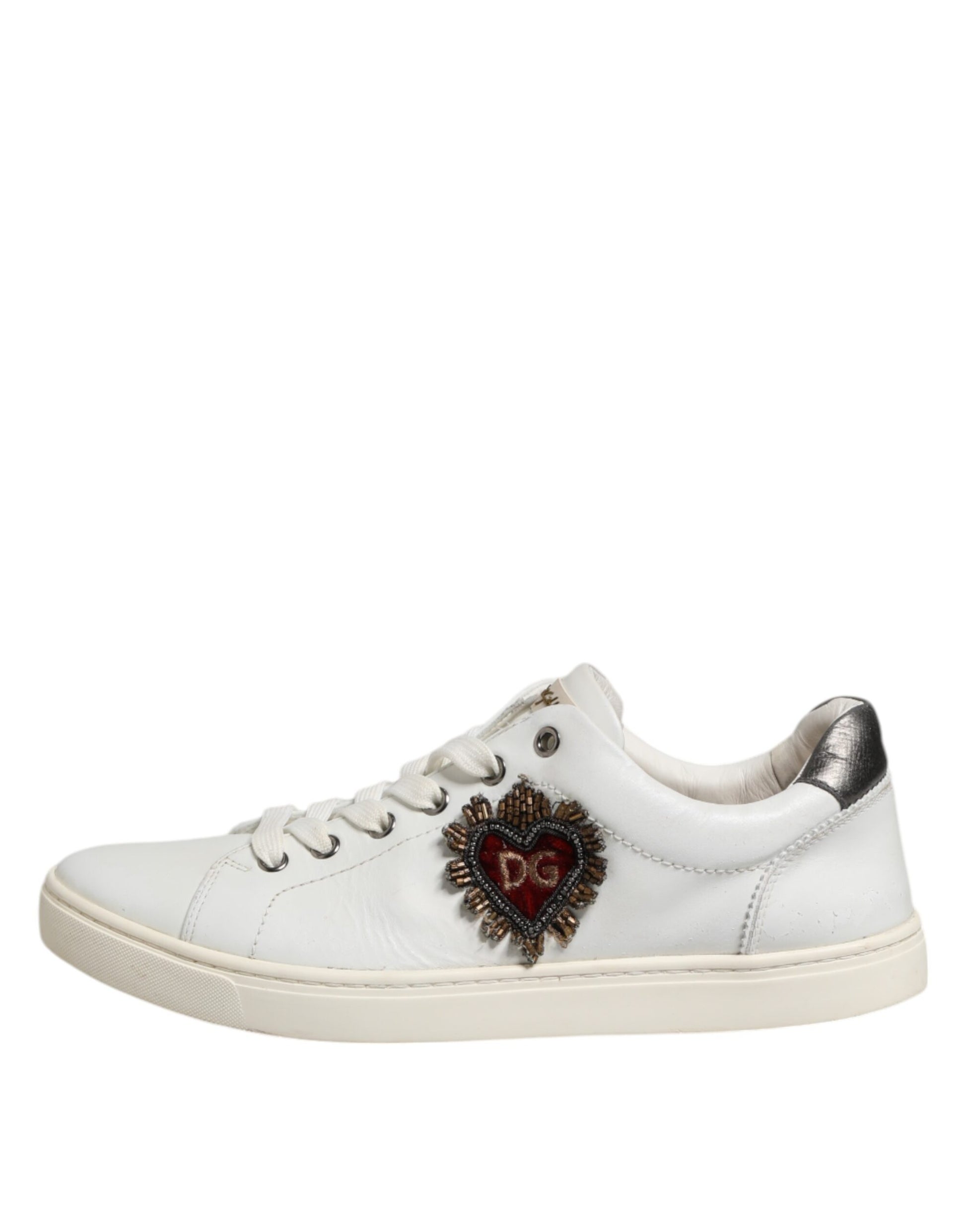 Dolce & Gabbana White Low Top Sneakers for Men additional view