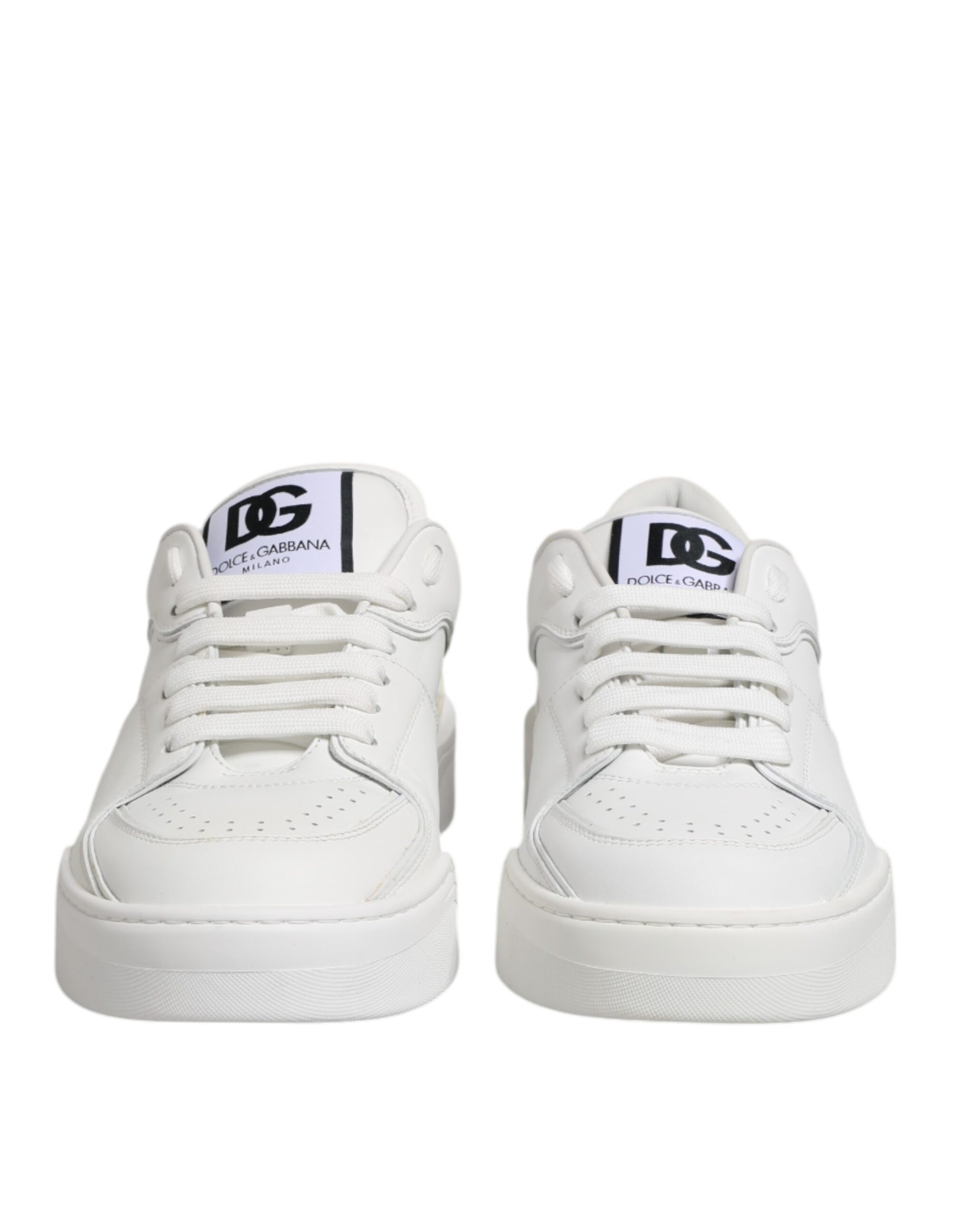 Dolce & Gabbana White Low Top Sneakers for Men alternate view