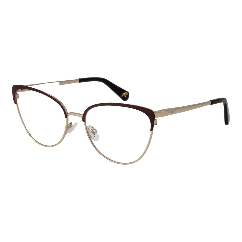 Guess Brown Glasses Frames Unisex