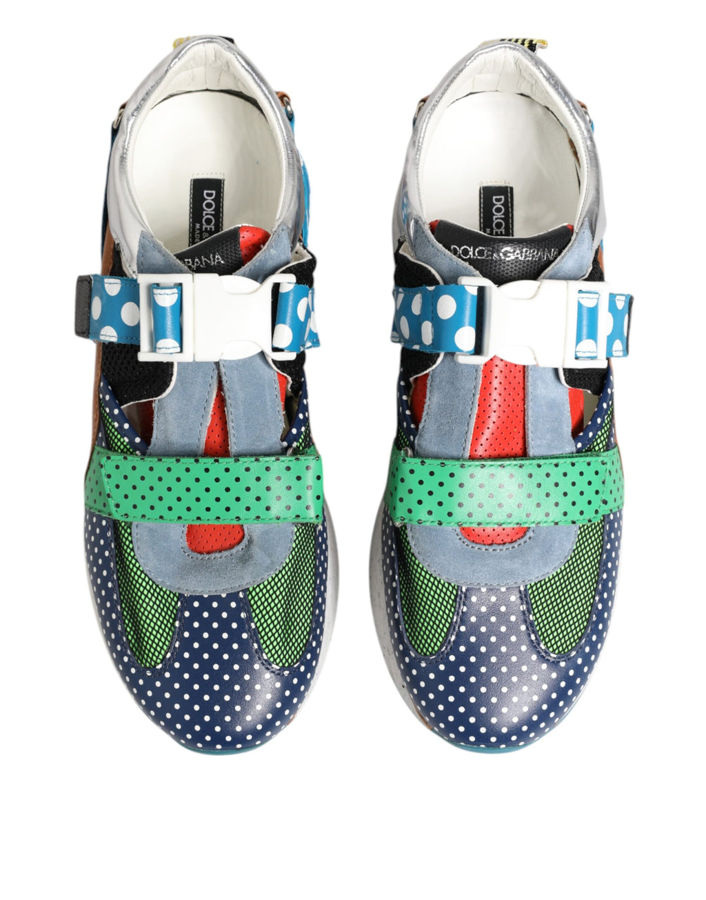 Dolce & Gabbana Multicolor Low Top Sneakers for Men detail view