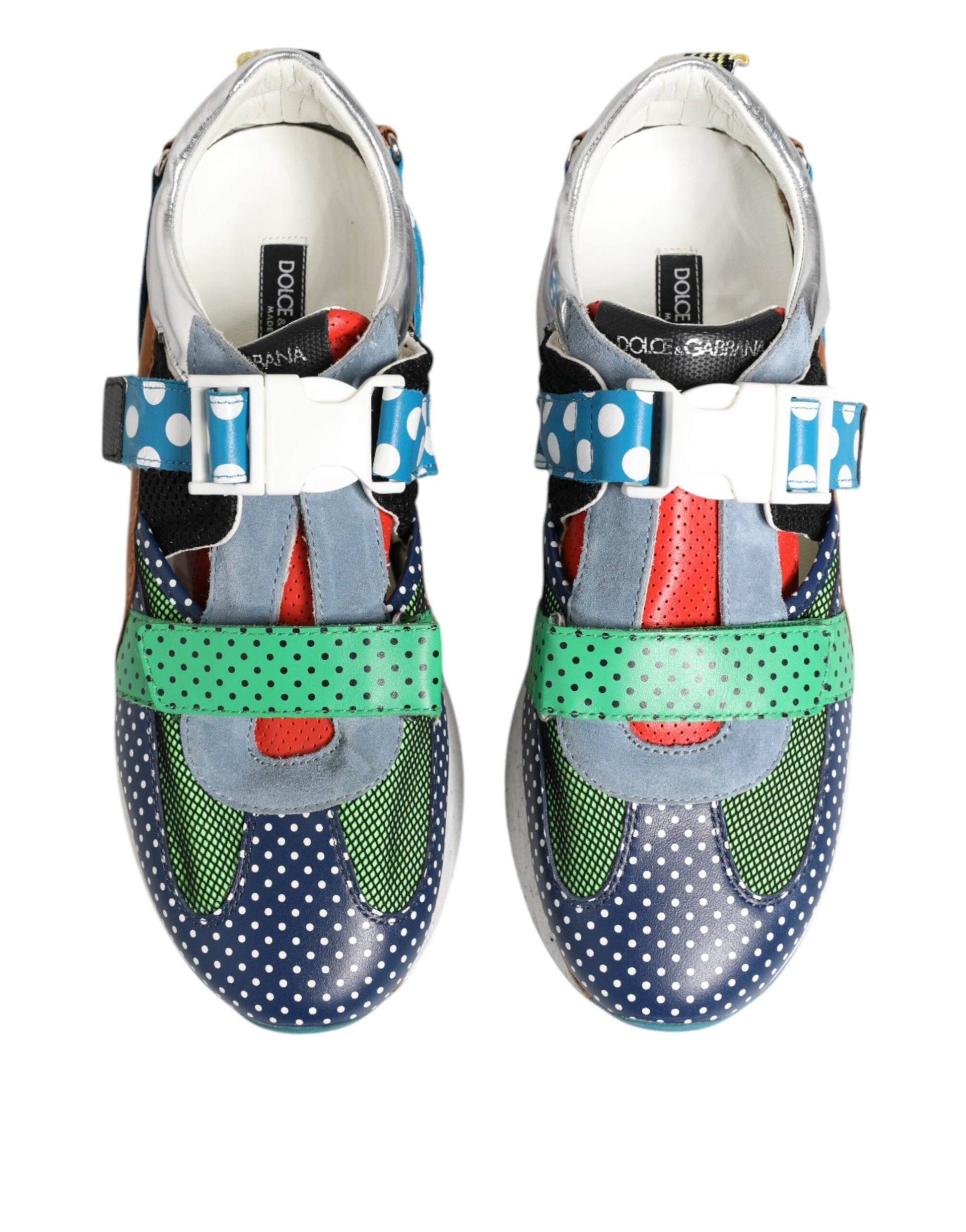 Dolce & Gabbana Multicolor Low Top Sneakers for Men detail view