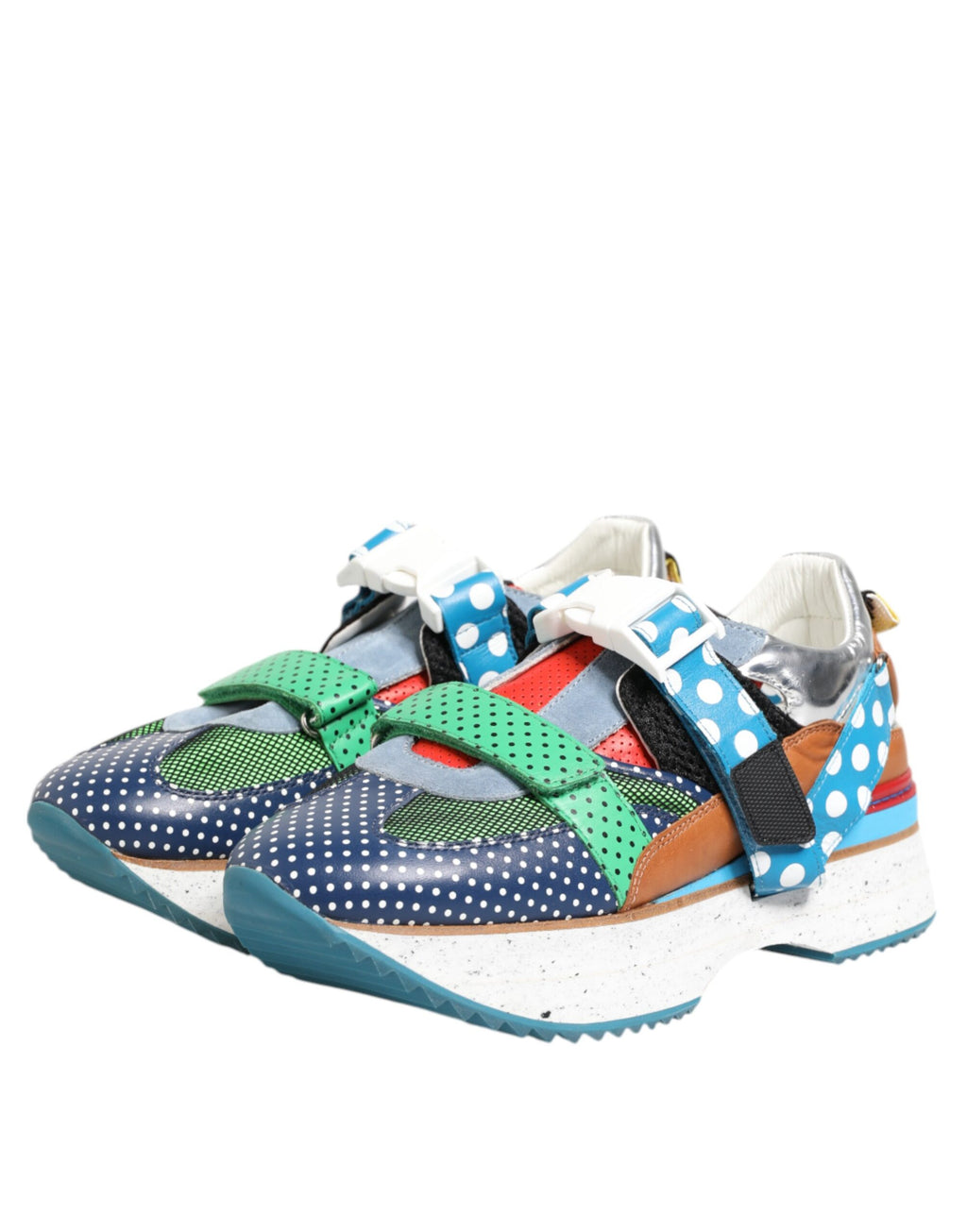 Dolce & Gabbana Multicolor Low Top Sneakers for Men side view