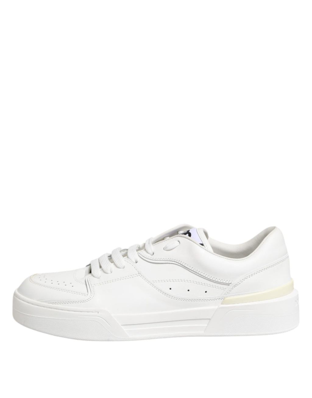 Chaussures basses Dolce & Gabbana Miami en cuir blanc