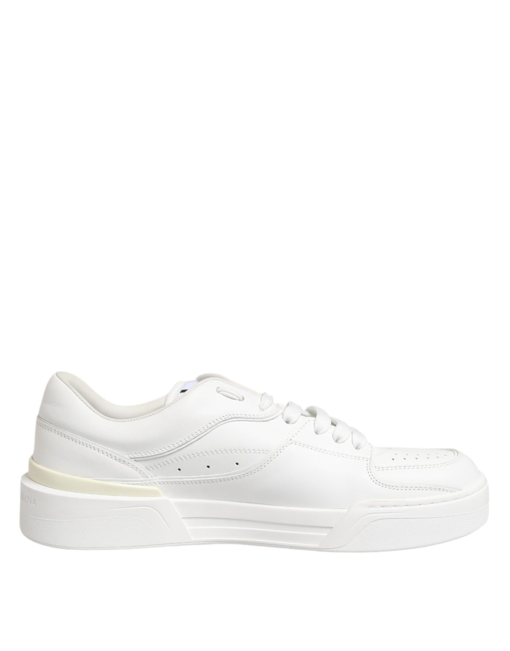 Chaussures basses Dolce & Gabbana Miami en cuir blanc