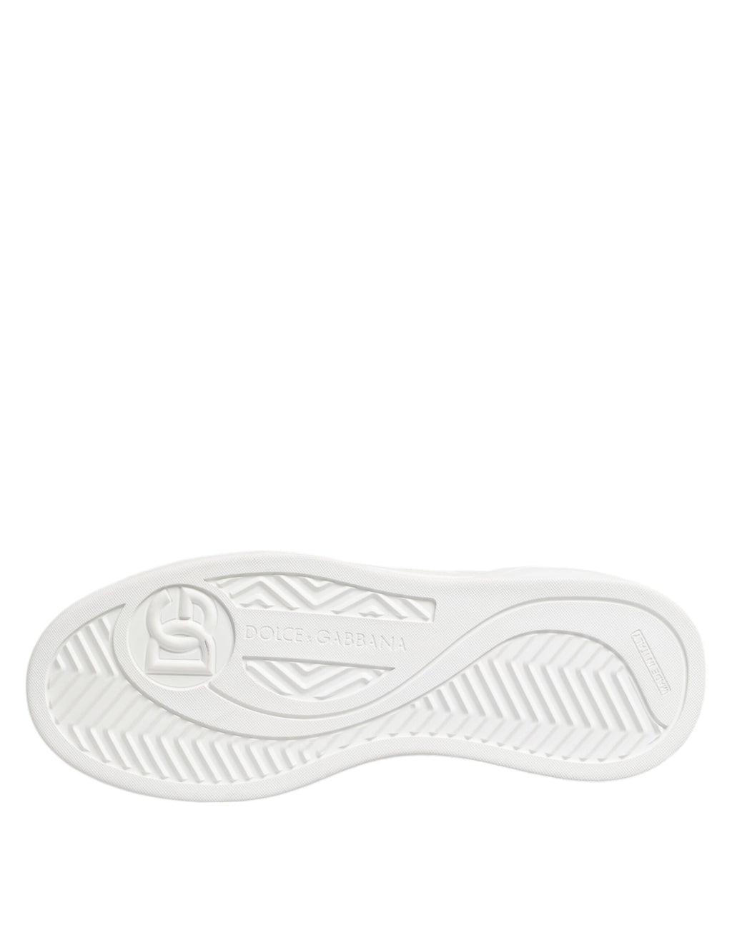 Chaussures basses Dolce & Gabbana Miami en cuir blanc