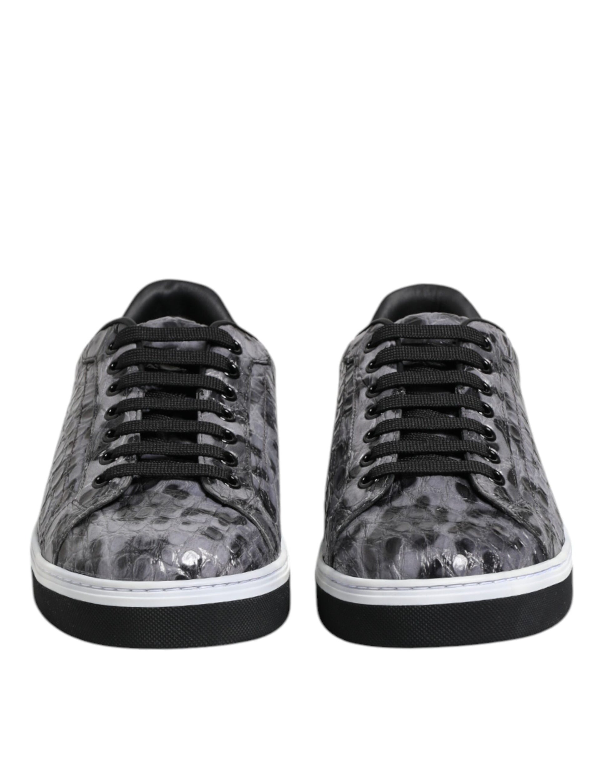 Dolce & Gabbana Grey Low Top Sneakers for Men alternate view