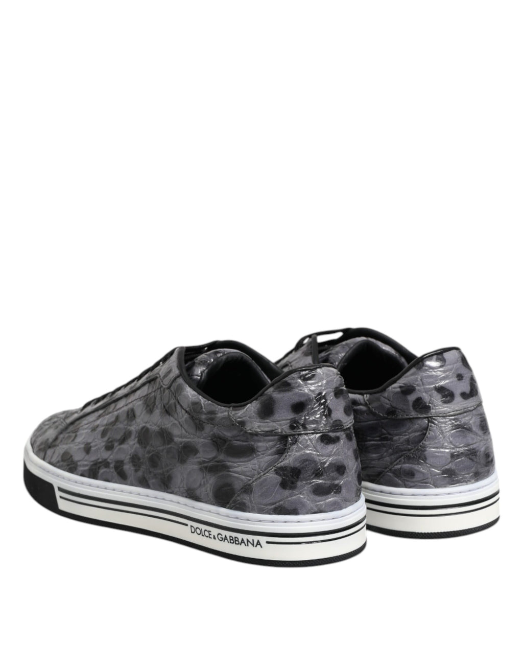 Dolce & Gabbana Grey Low Top Sneakers for Men additional view