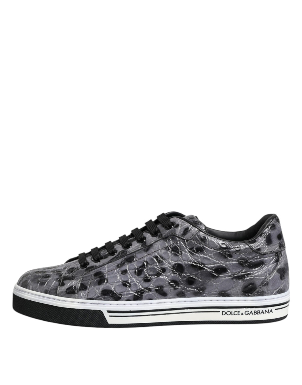 Dolce & Gabbana Grey Low Top Sneakers for Men additional view