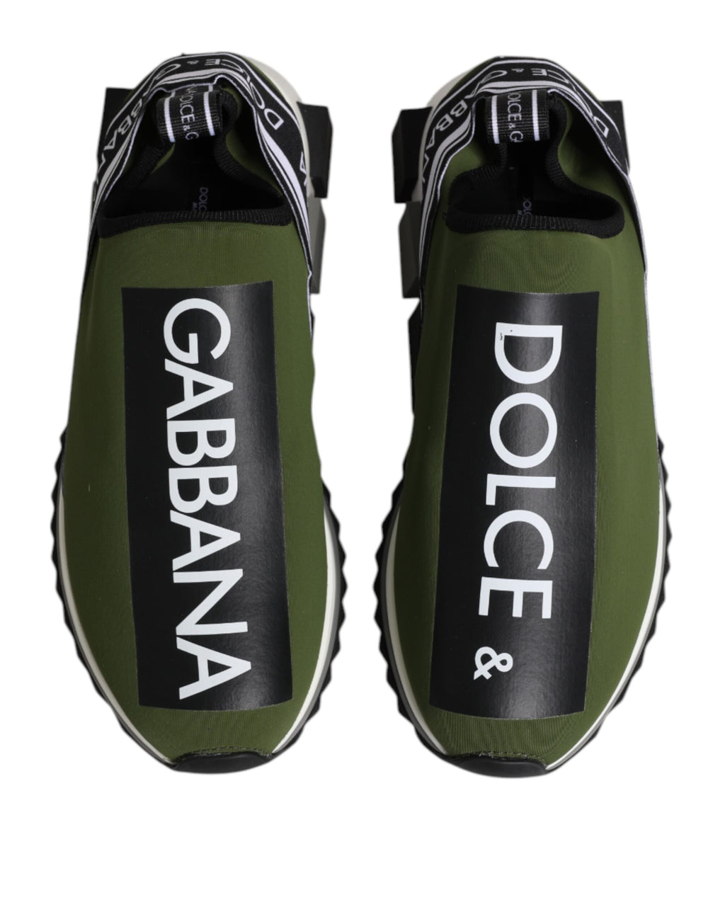 Dolce & Gabbana Green Low Top Sneakers for Men detail view