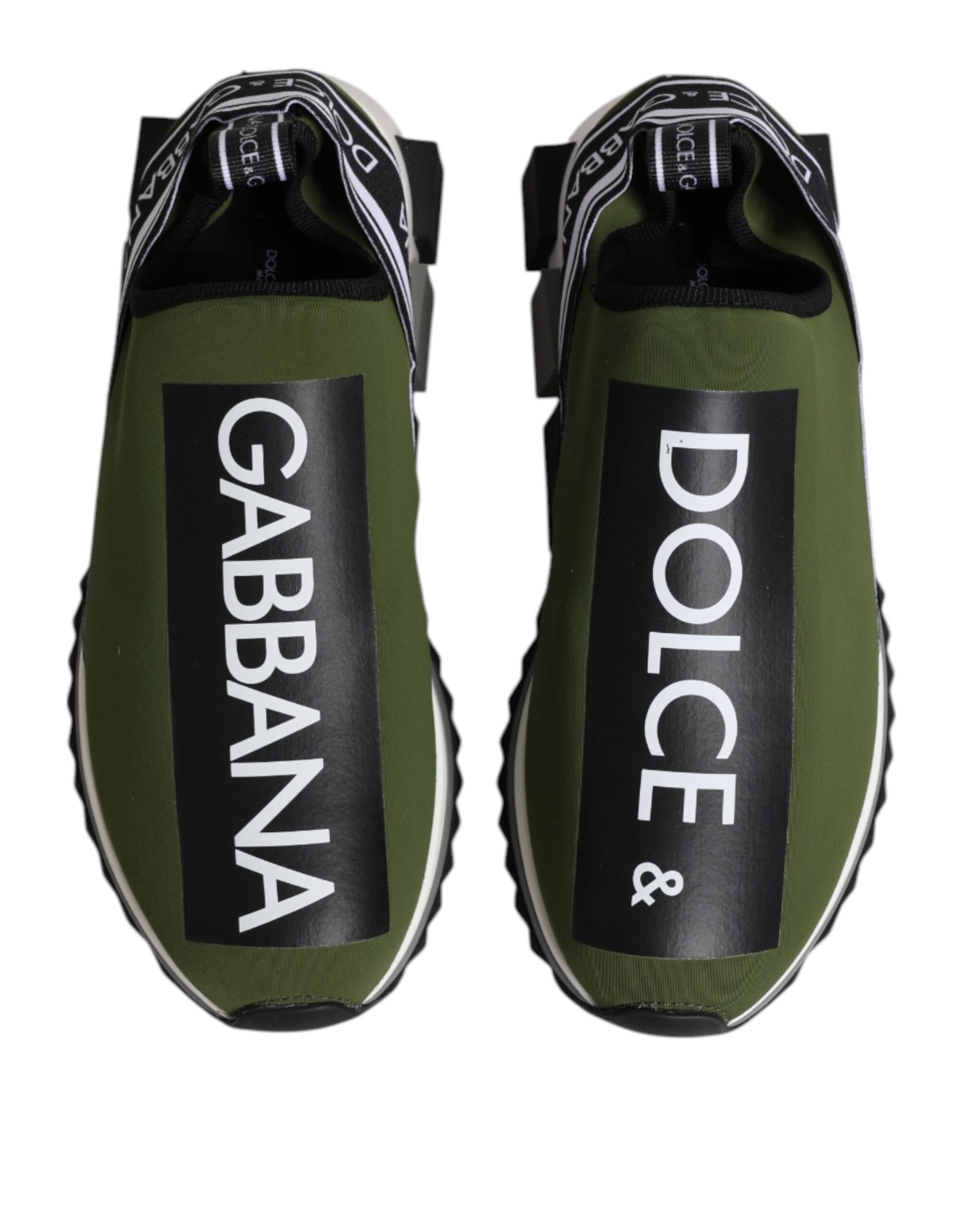Dolce & Gabbana Green Low Top Sneakers for Men detail view