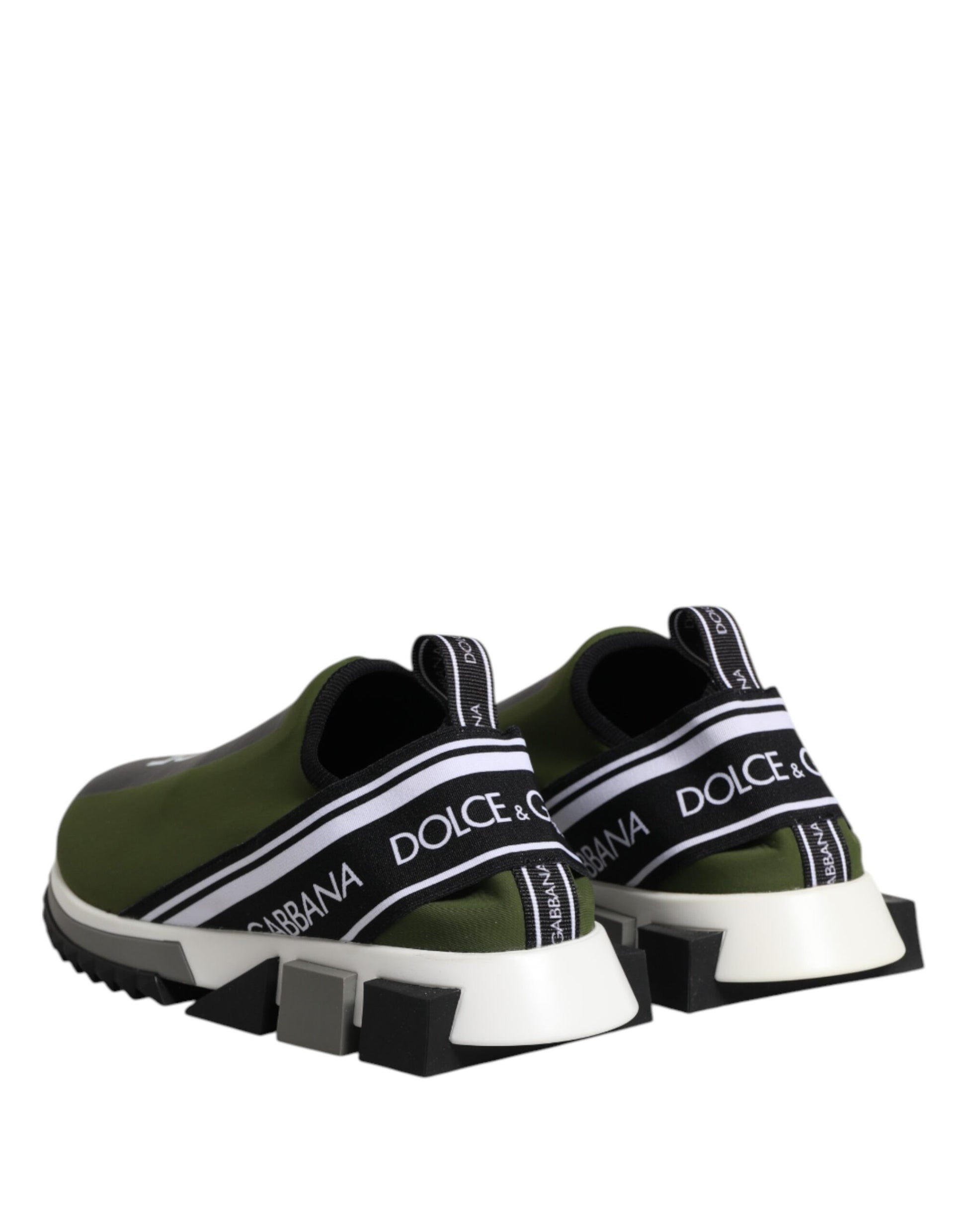 Dolce & Gabbana Green Low Top Sneakers for Men additional view