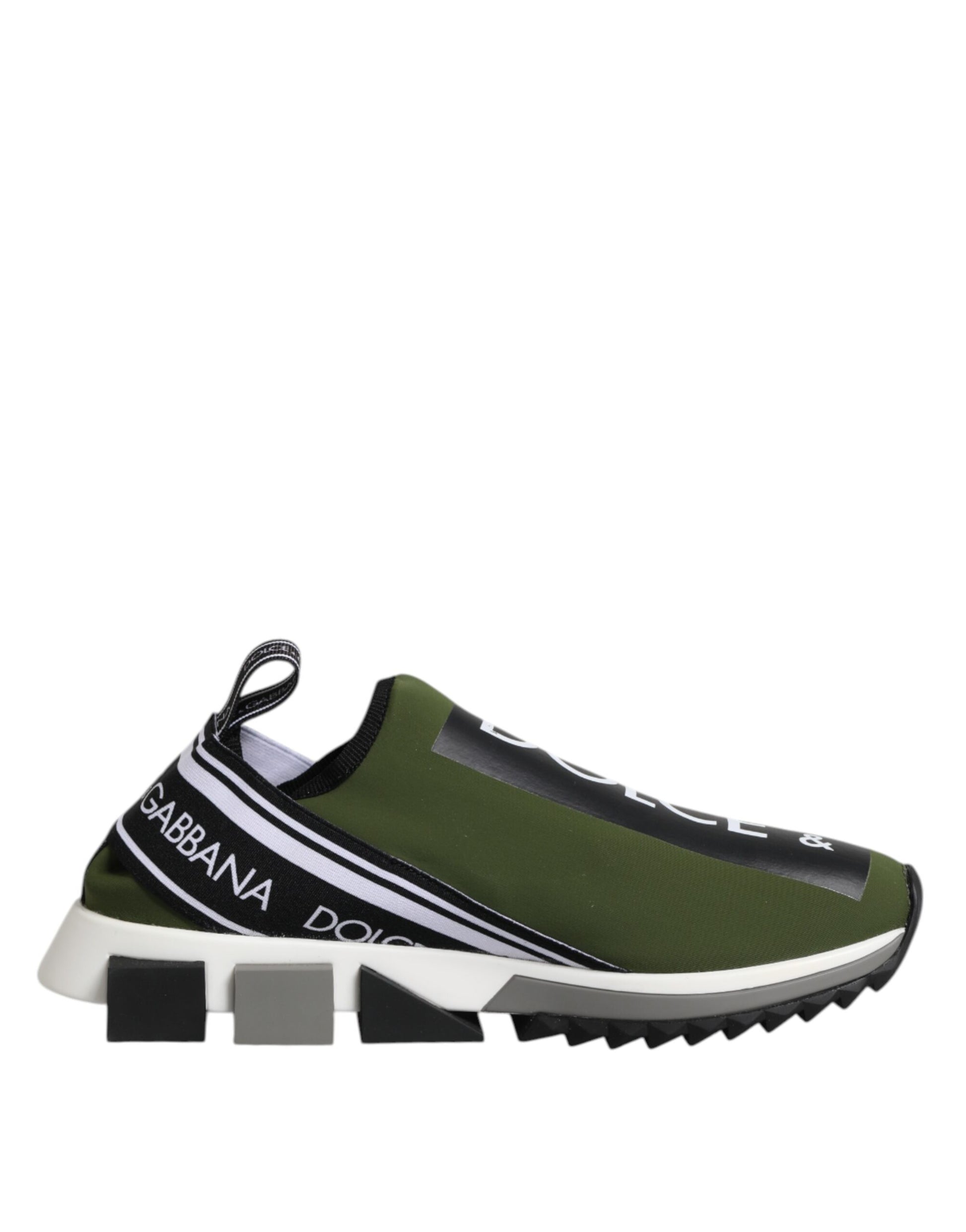Dolce & Gabbana Green Low Top Sneakers for Men additional view