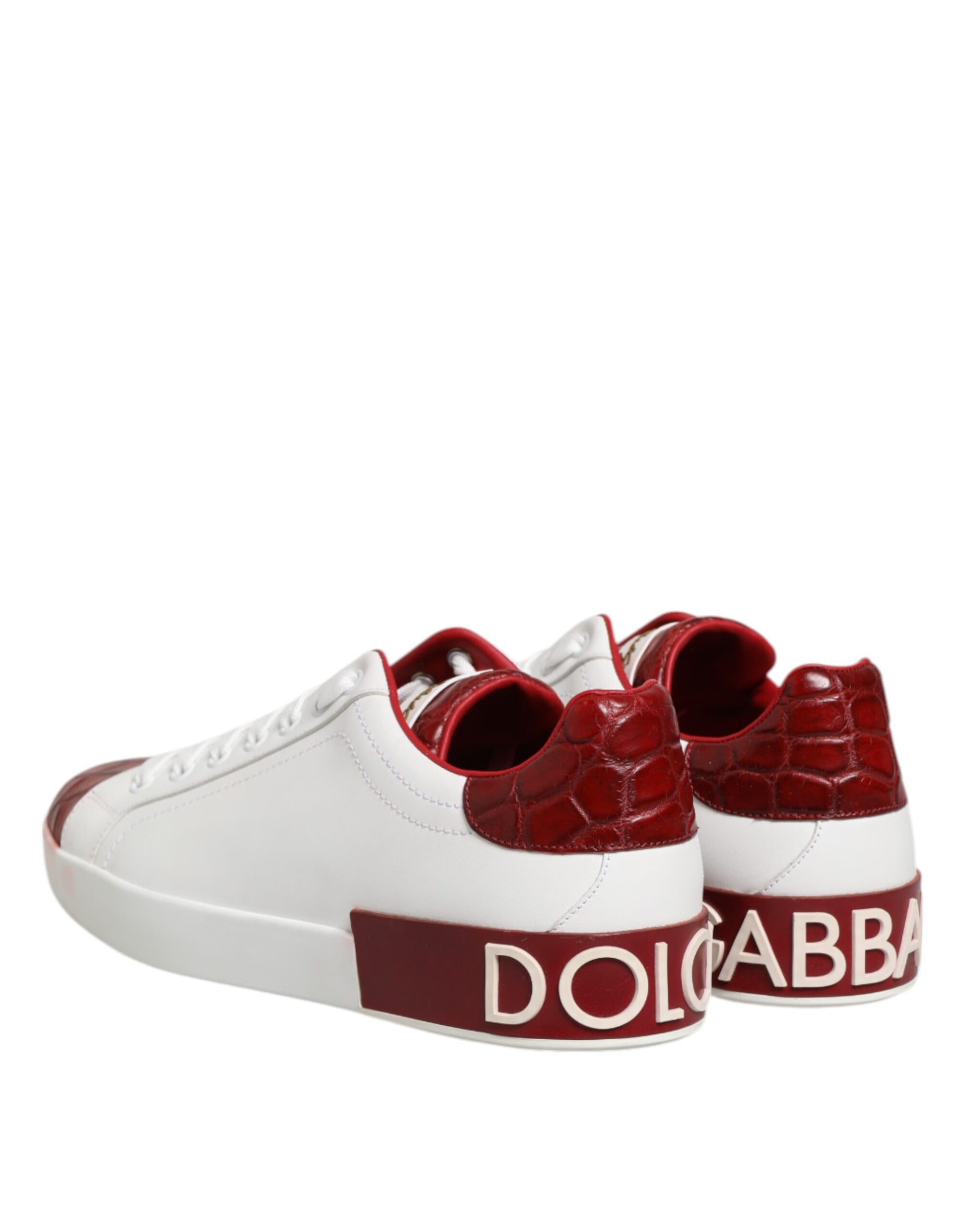 Dolce & Gabbana White Low Top Sneakers for Men additional view