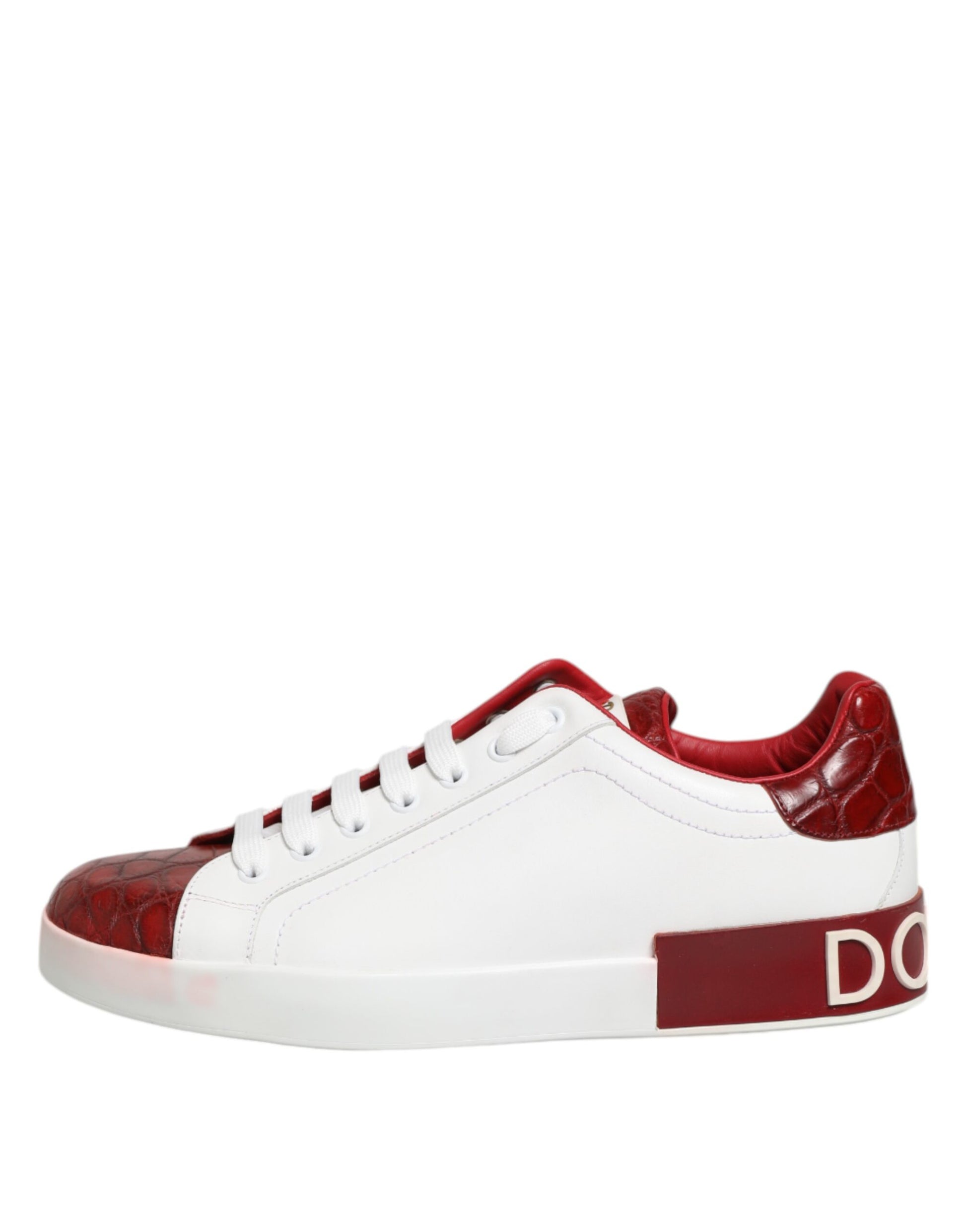 Dolce & Gabbana White Low Top Sneakers for Men additional view