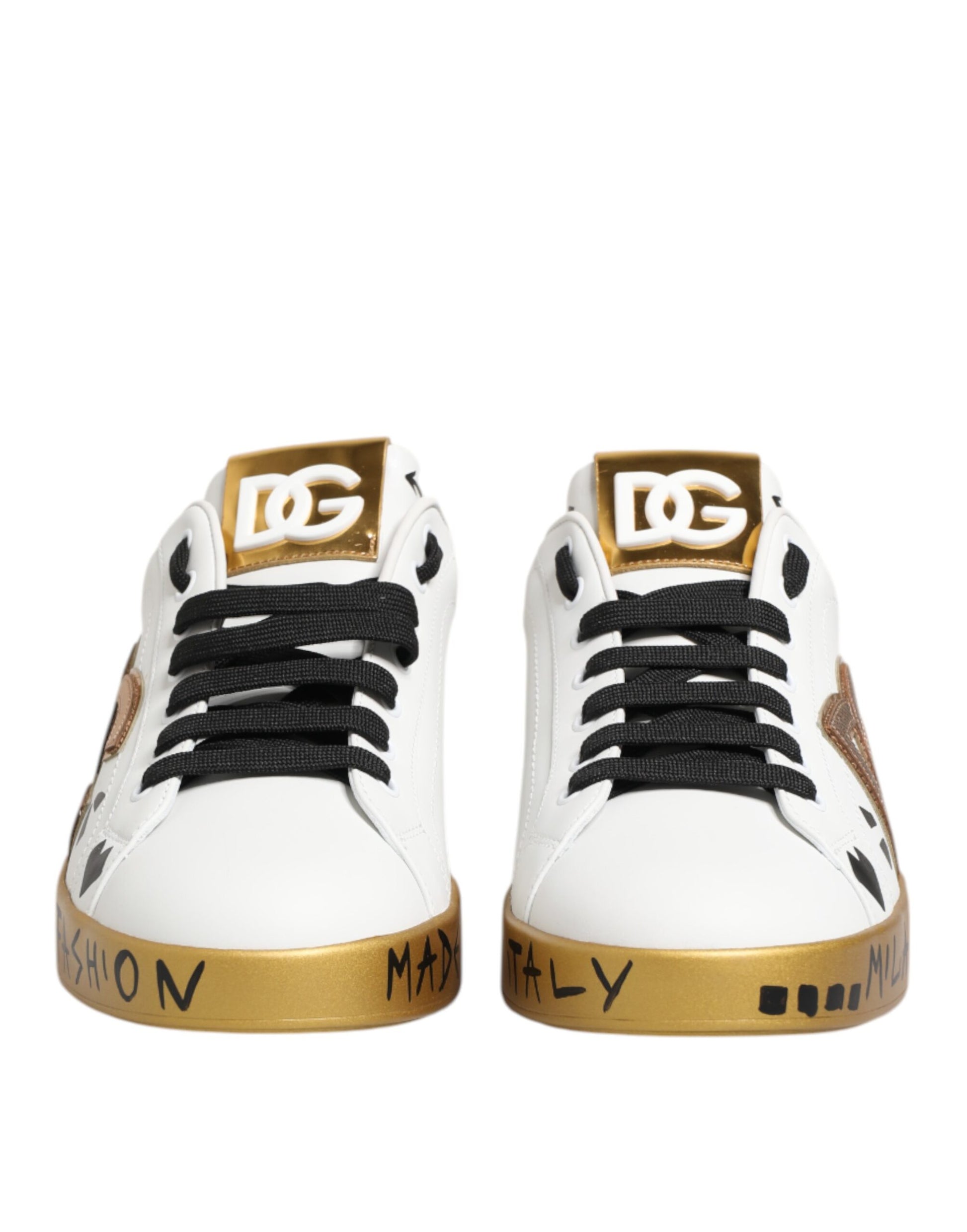 Dolce & Gabbana White Low Top Sneakers for Men alternate view