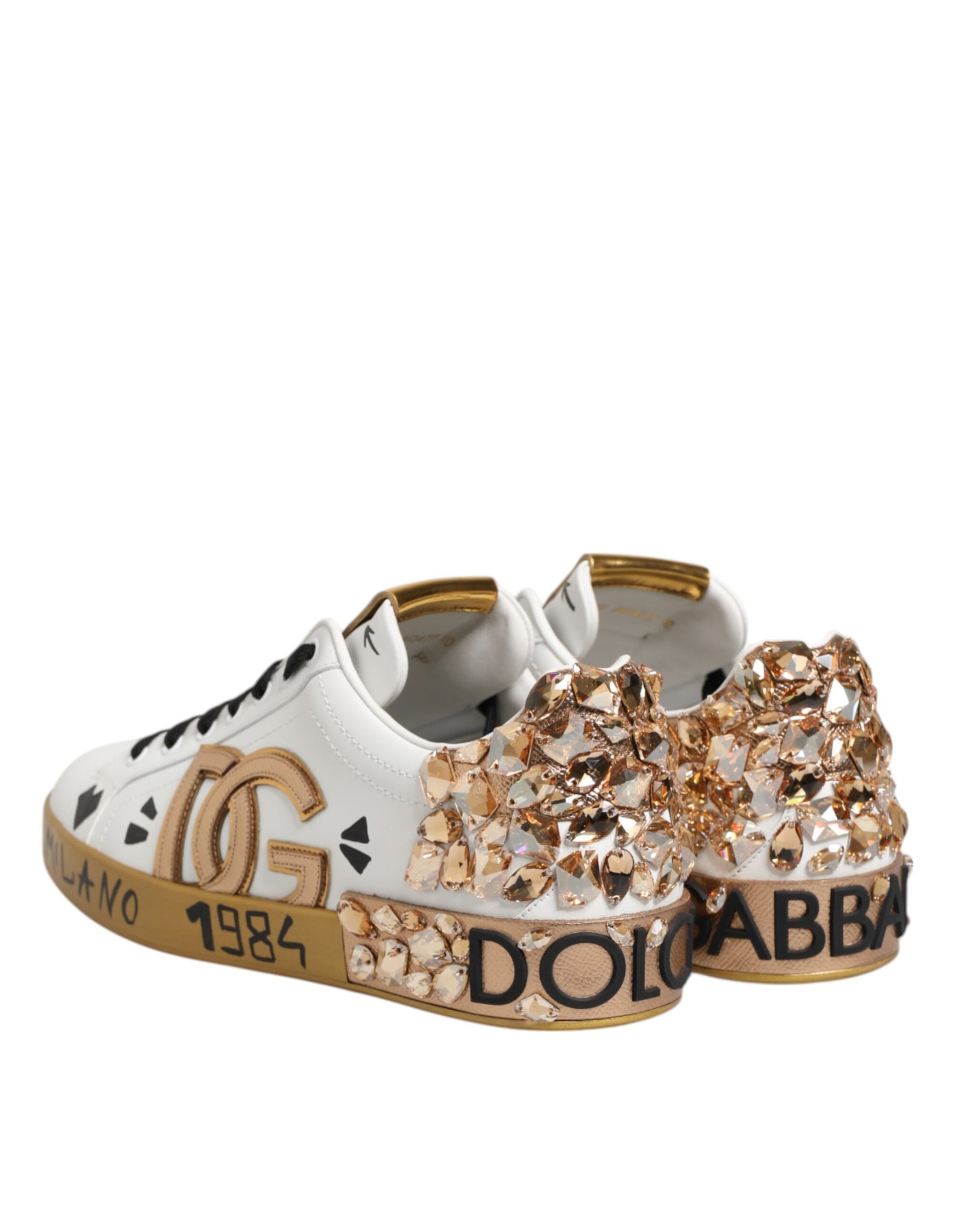 Dolce & Gabbana White Low Top Sneakers for Men additional view