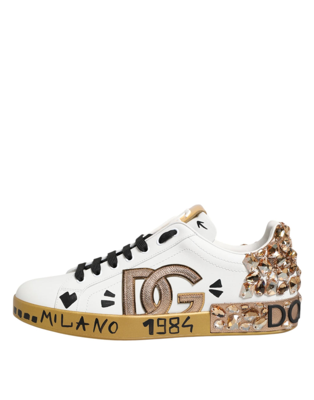 Dolce & Gabbana White Low Top Sneakers for Men additional view