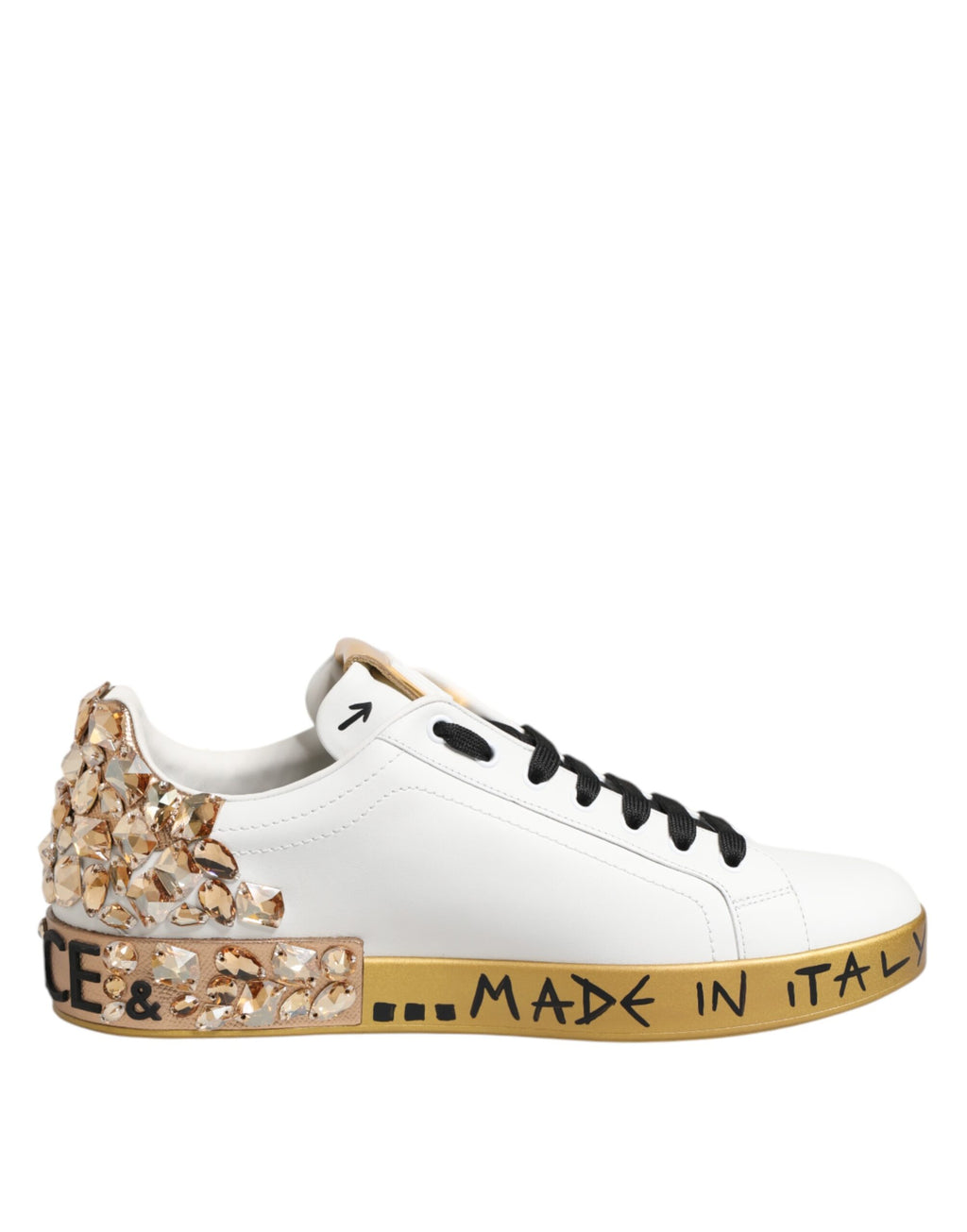 Dolce & Gabbana White Low Top Sneakers for Men