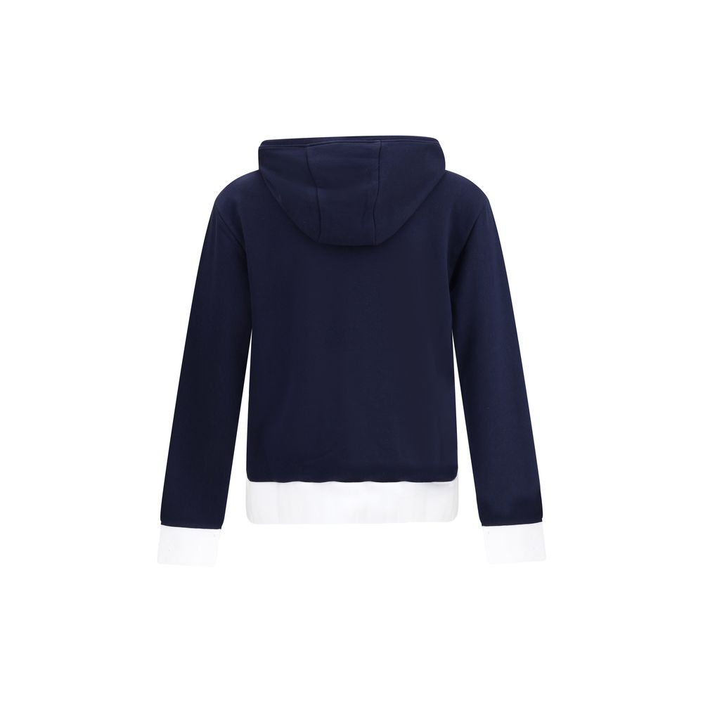 Sweat-shirt en coton bleu Thom Browne