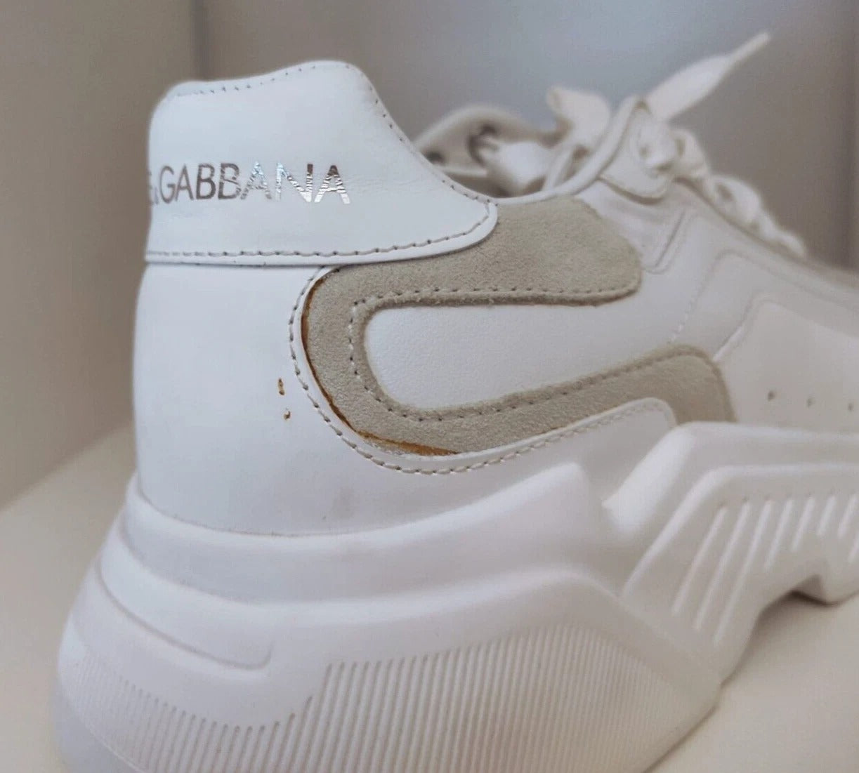Dolce & Gabbana White Low Top Sneakers for Men additional view