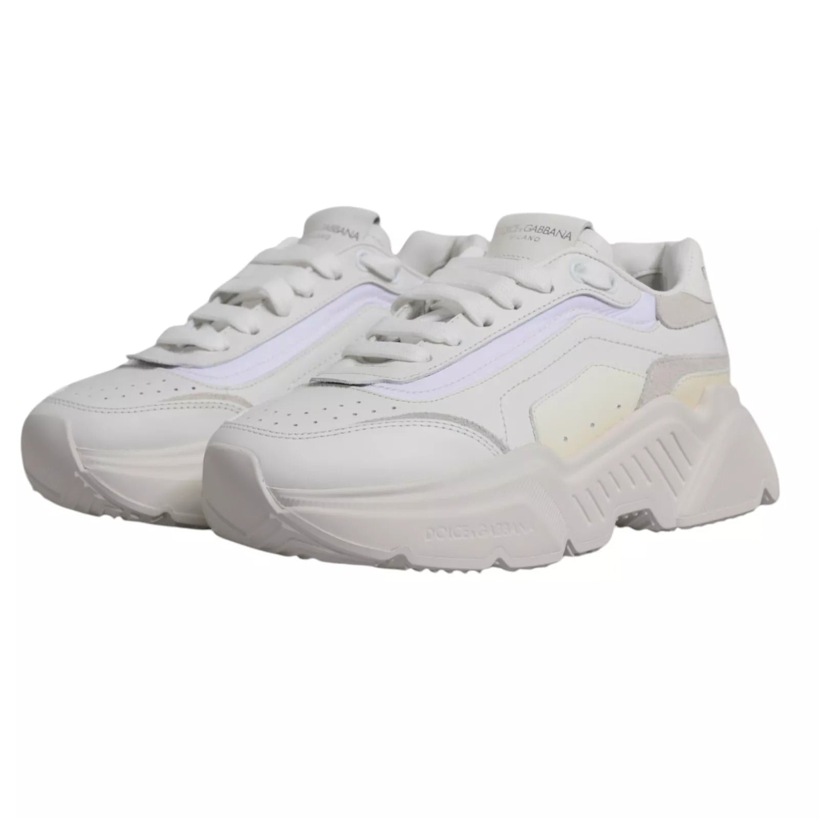 Dolce & Gabbana White Low Top Sneakers for Men alternate view