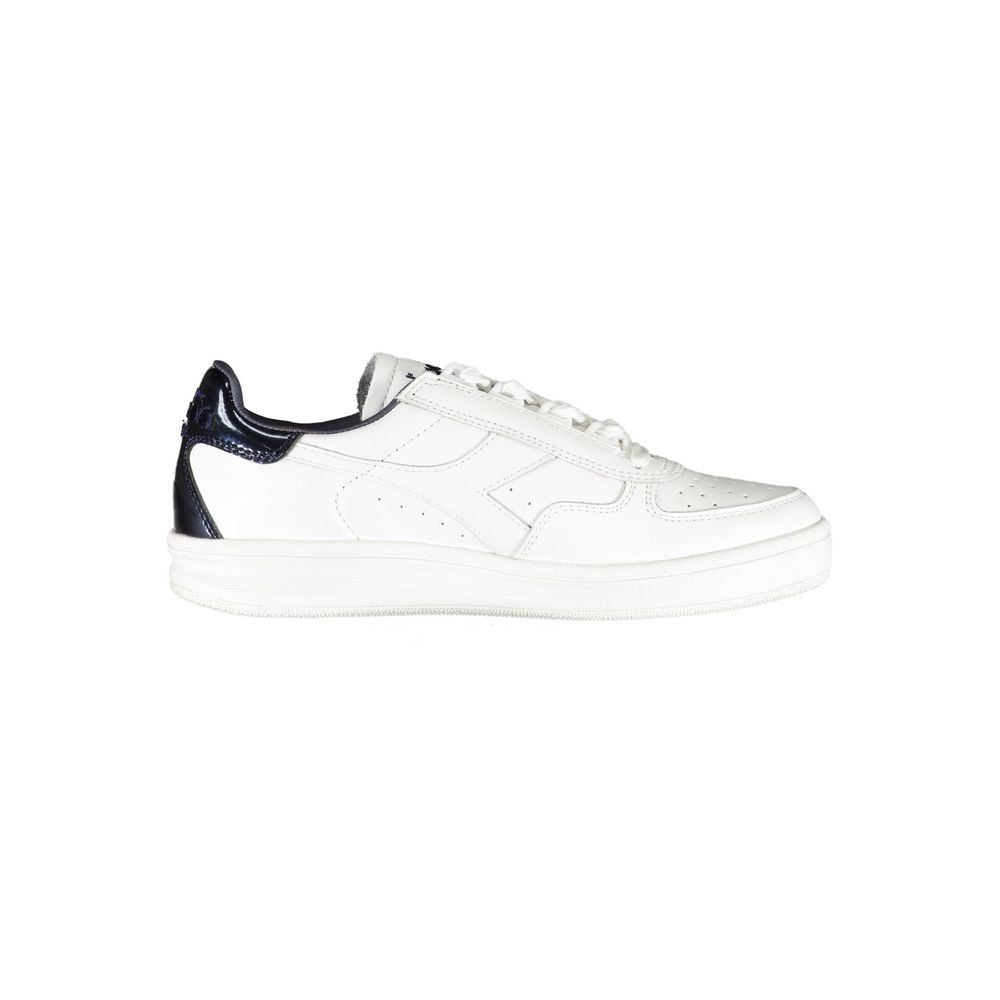 Diadora White Athletic Sneakers for Women