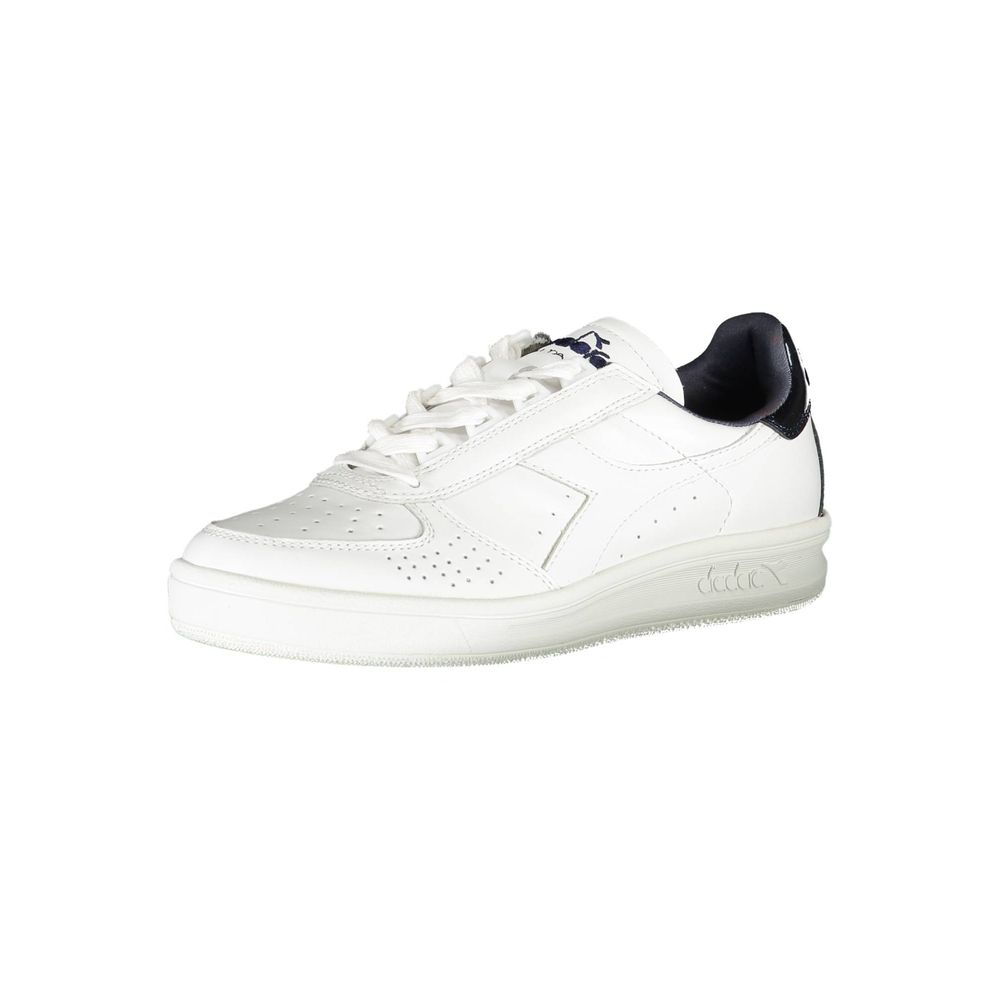 Diadora White Athletic Sneakers for Women detail view