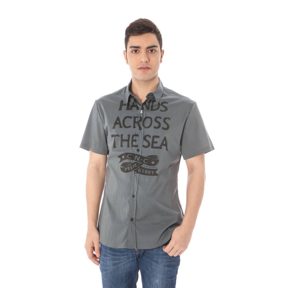 Costume National Grey Shortsleeve for Men