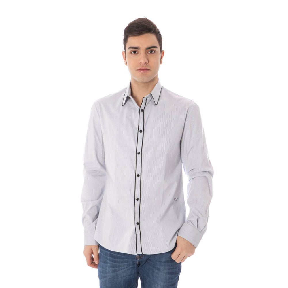 Costume National Blue Dress Shirt for Men