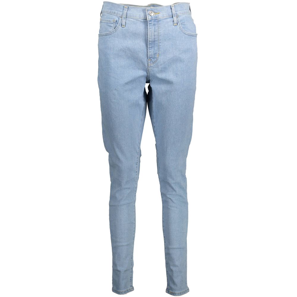 Levi's – Blaue Jeans und Hose aus Baumwolle