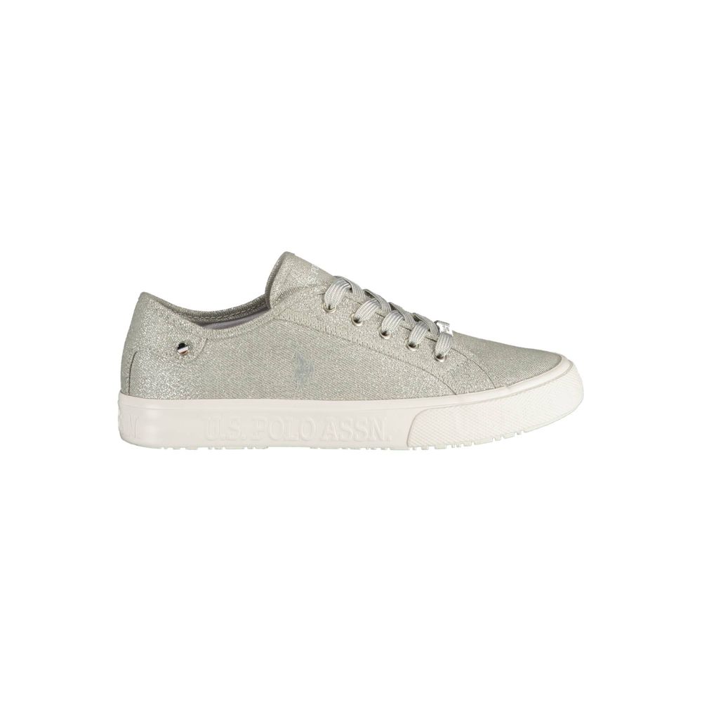 U.S. POLO ASSN. Grey Low Top Sneakers for Women