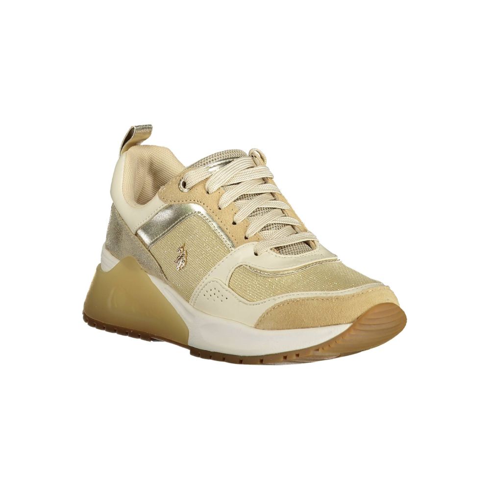 U.S. POLO ASSN. Gold Athletic Sneakers for Women alternate view