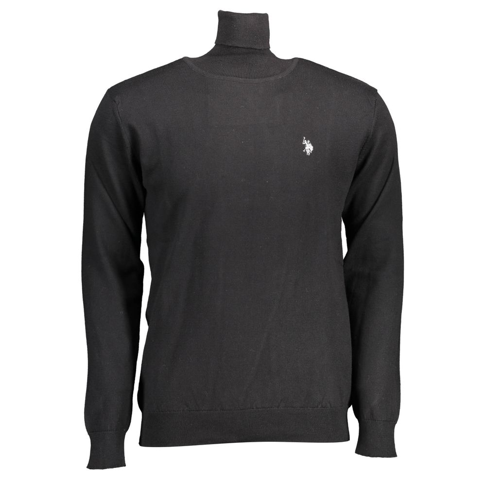 U.S. POLO ASSN. Black Turtleneck for Men