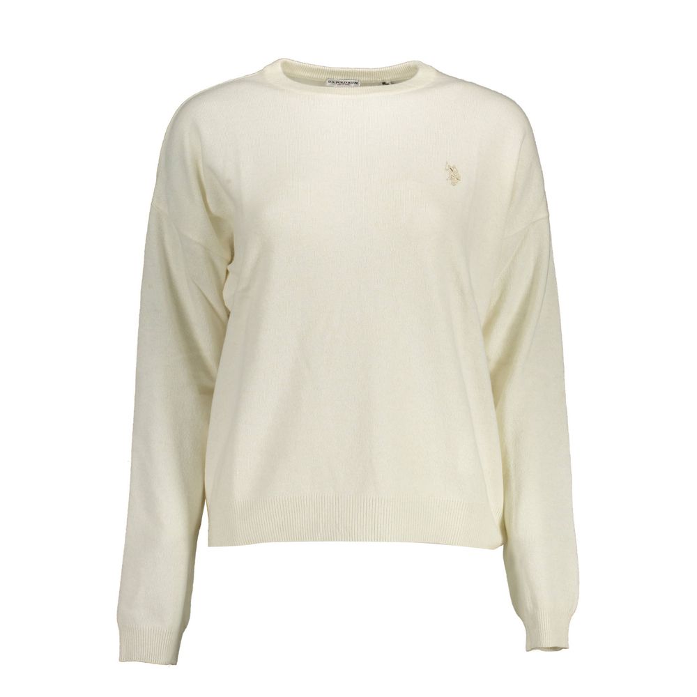 U.S. POLO ASSN. White Dress Shirt for Women