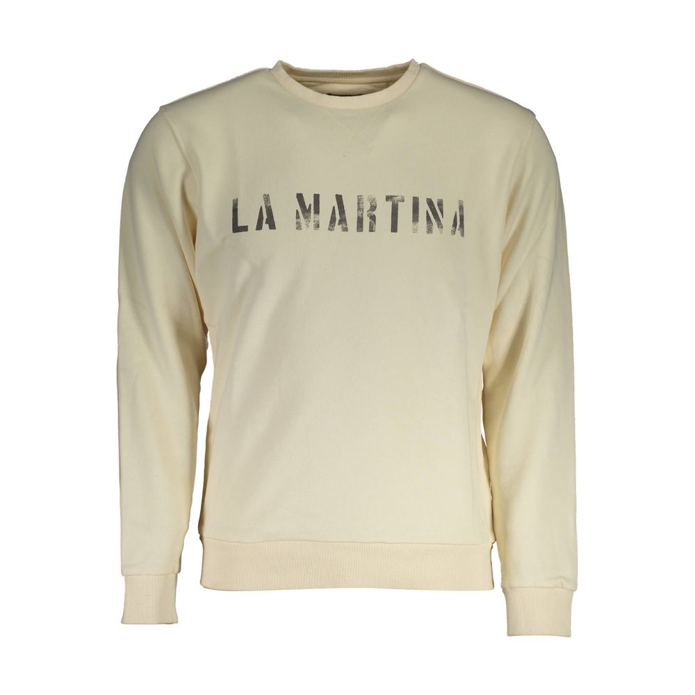 La Martina White Sweatshirt for Men