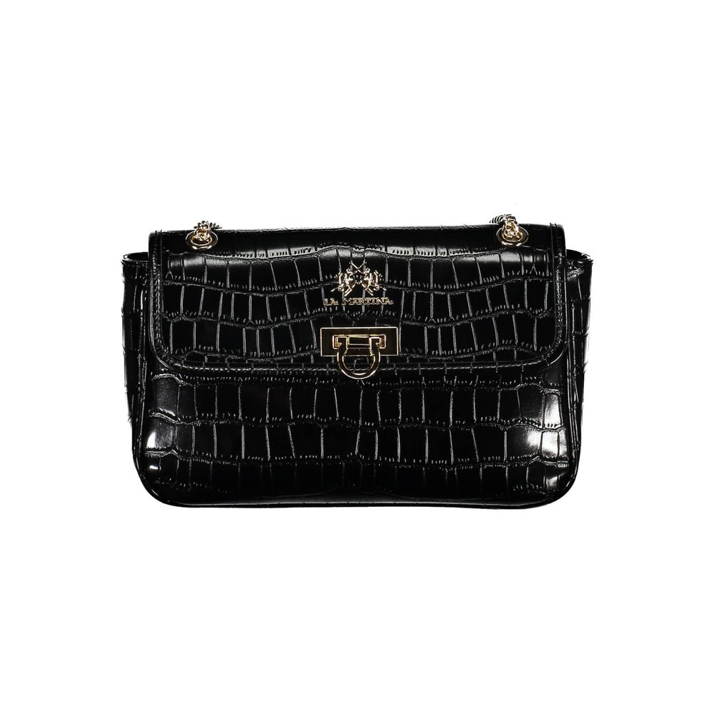 La Martina Black Shoulder Bag for Women