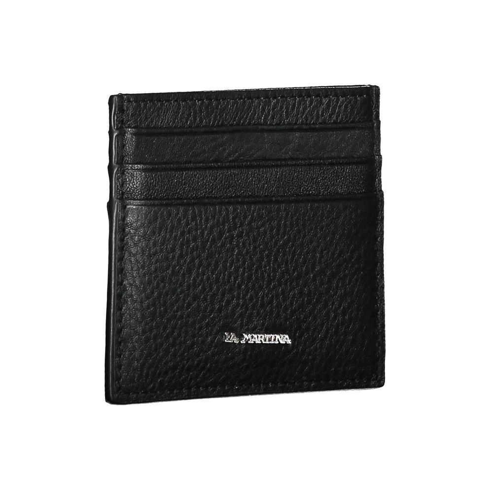 La Martina Black Cardholders for Men detail view
