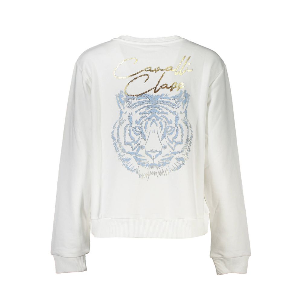 Cavalli Class White Sweatshirt for Women alternate view
