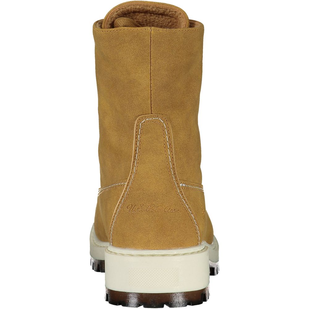 U.S. POLO ASSN. Bottine marron en polyuréthane pour femme