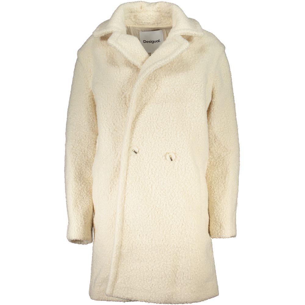 Desigual White Coat for Women
