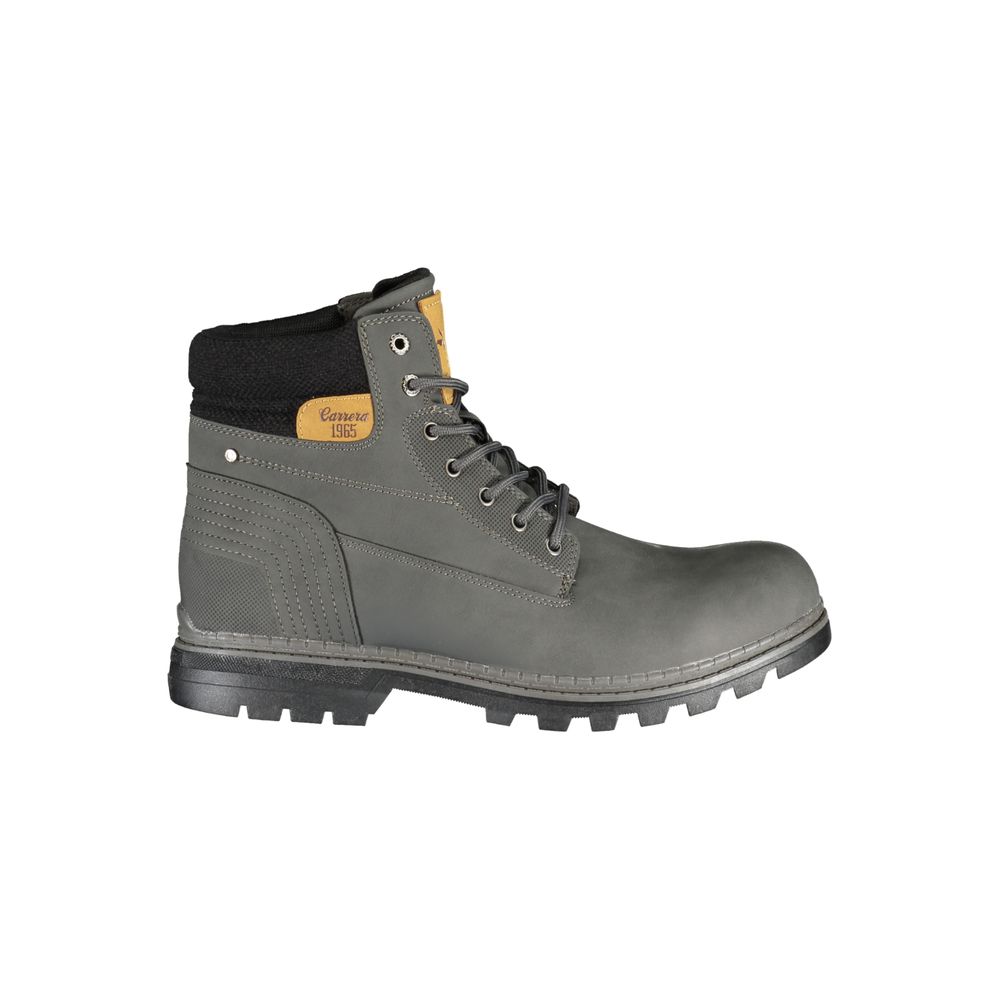 Carrera Grey Lace Up Boots for Men