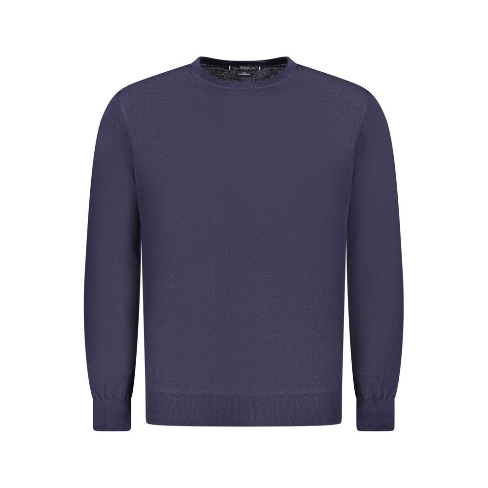 Guess Jeans Blue Wool Men's Sweater