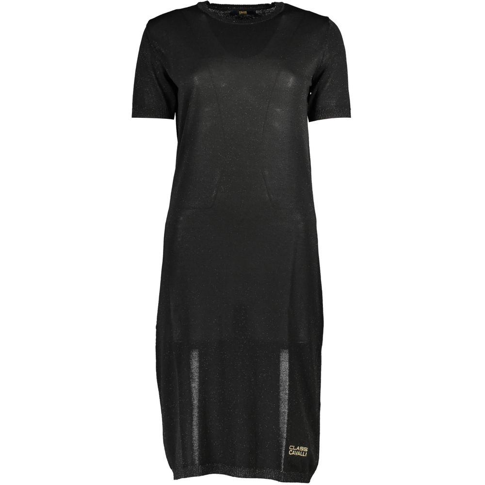 Cavalli Class Black Casual Dress for Women