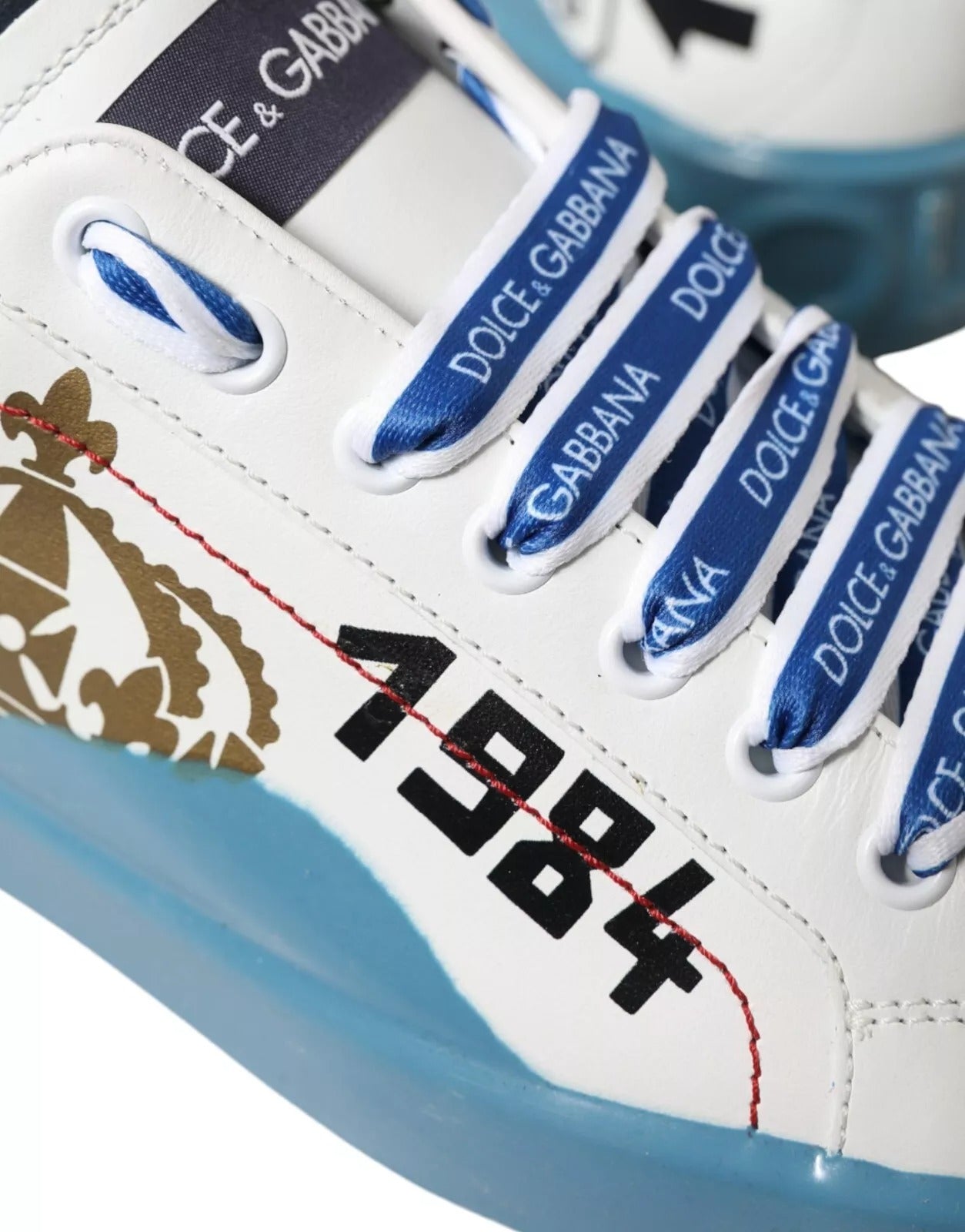 Dolce & Gabbana White Low Top Sneakers for Men additional view