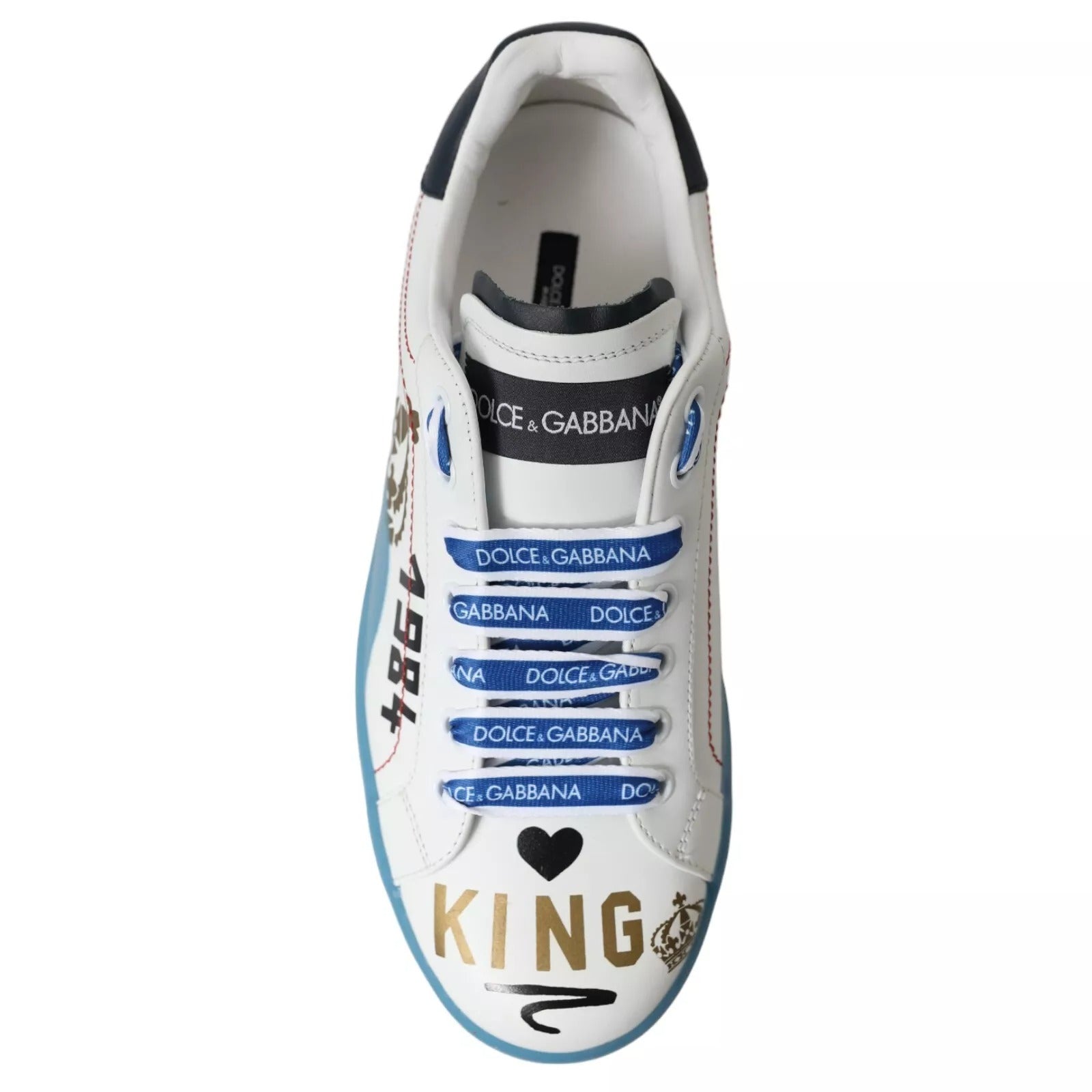 Dolce & Gabbana White Low Top Sneakers for Men additional view