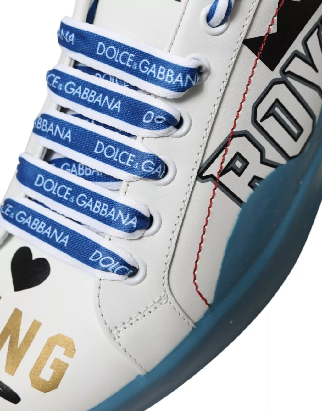 Dolce & Gabbana White Low Top Sneakers for Men additional view