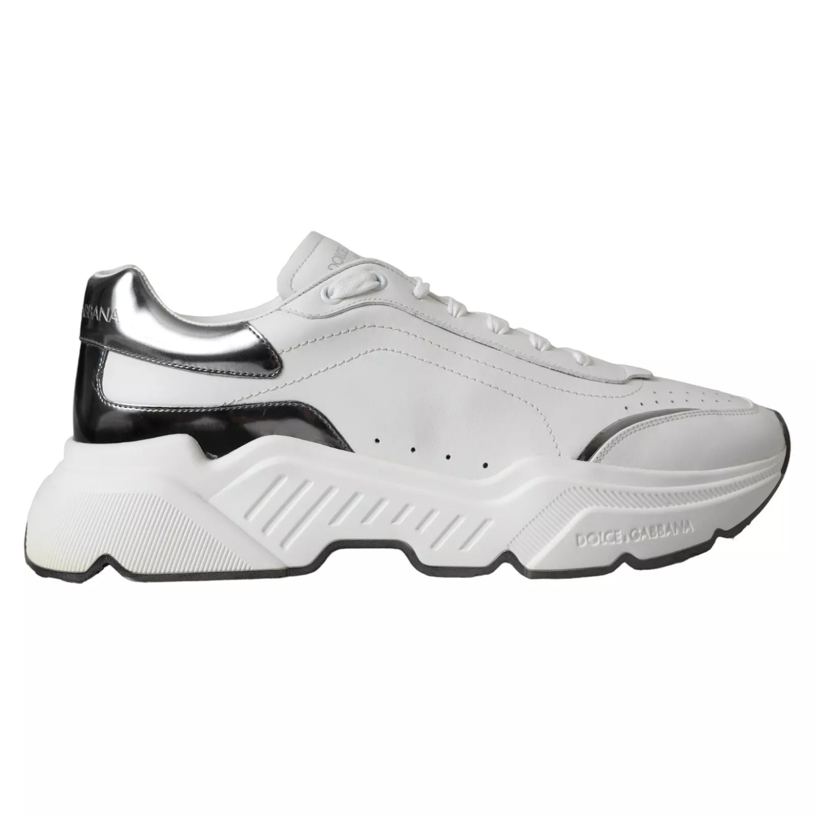 Dolce & Gabbana White Low Top Sneakers for Men