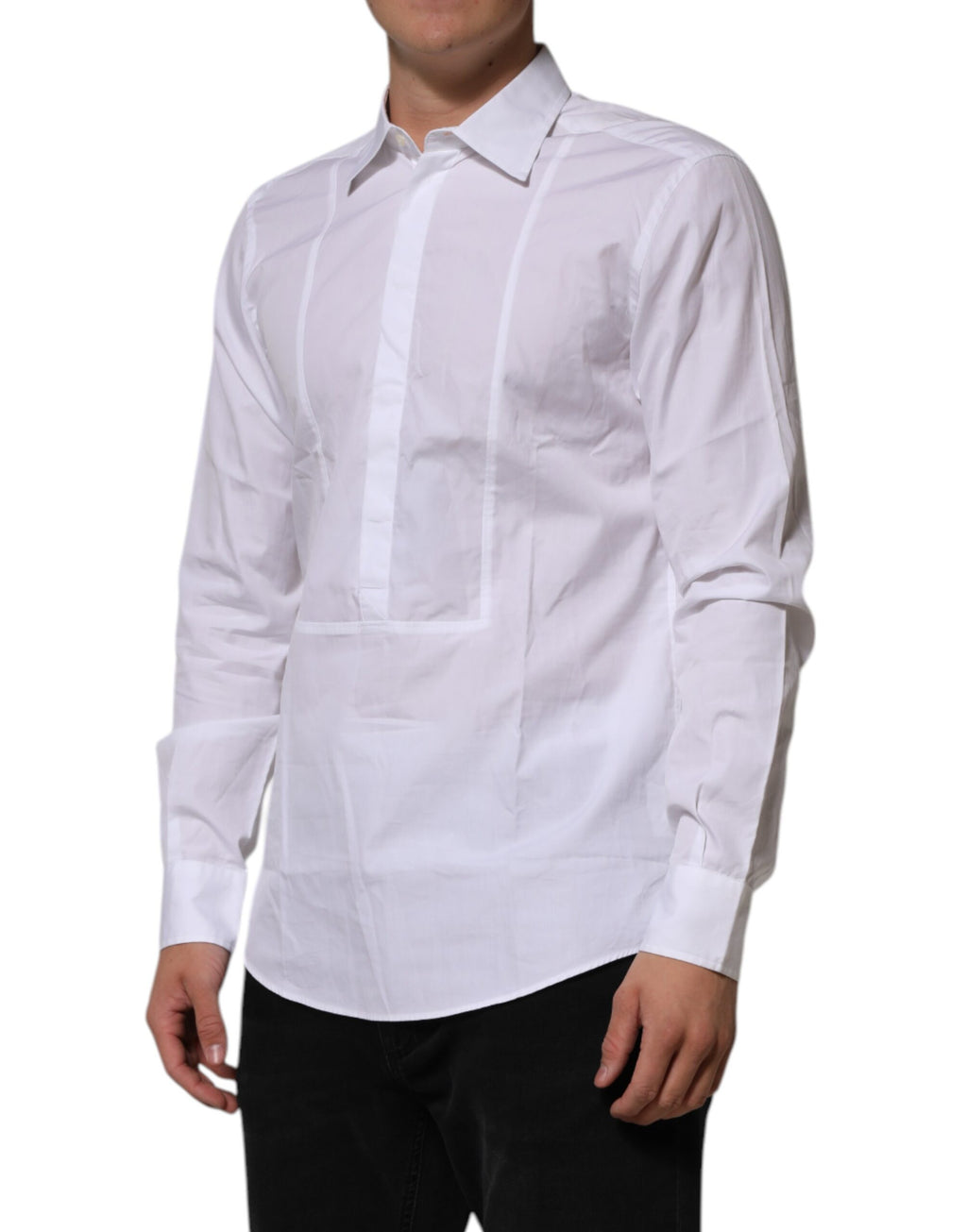 Dolce & Gabbana White Dress Shirt for Men detail view